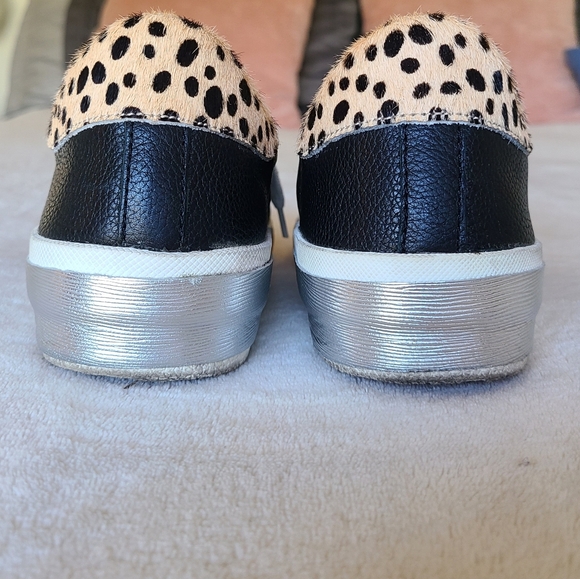 Dolce Vita Zina Black Sneakers Size 7.5 - Picture 4 of 9